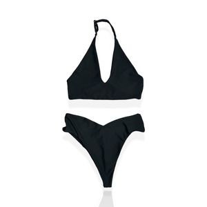 SKATIE Lacey Top & Melly Bottom - Black